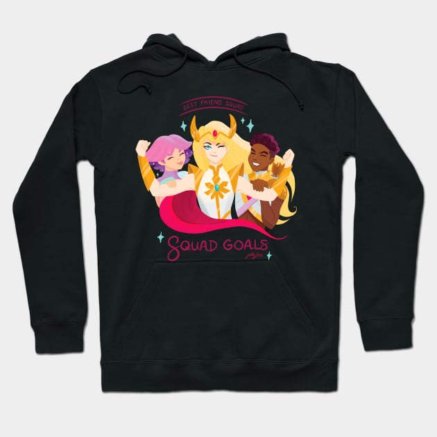 Best Friend Squad Hoodie by Jellybee Designs